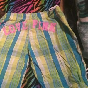 Vs pink pj  pants size xs
